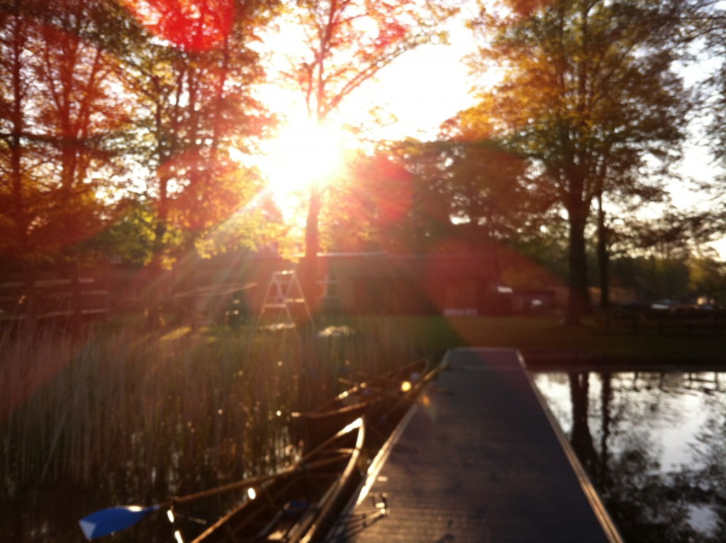 Morgens am Steg in Zernsdorf Mai 2015